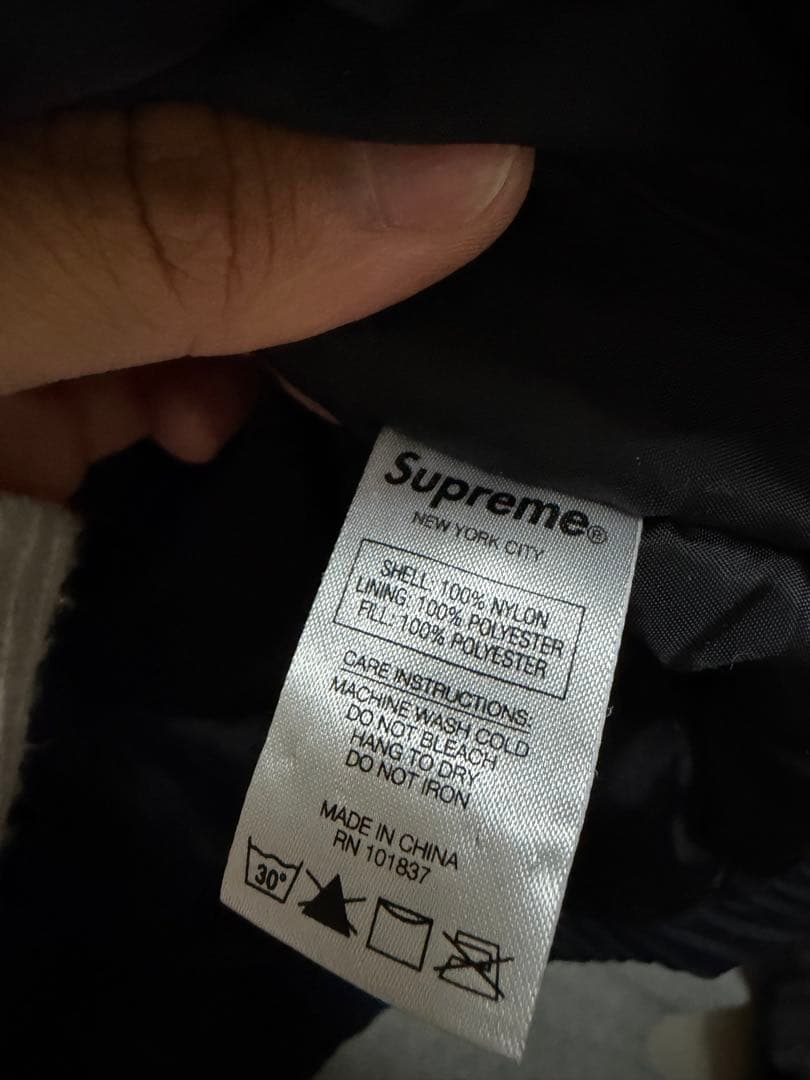 supreme ダウンジャケット