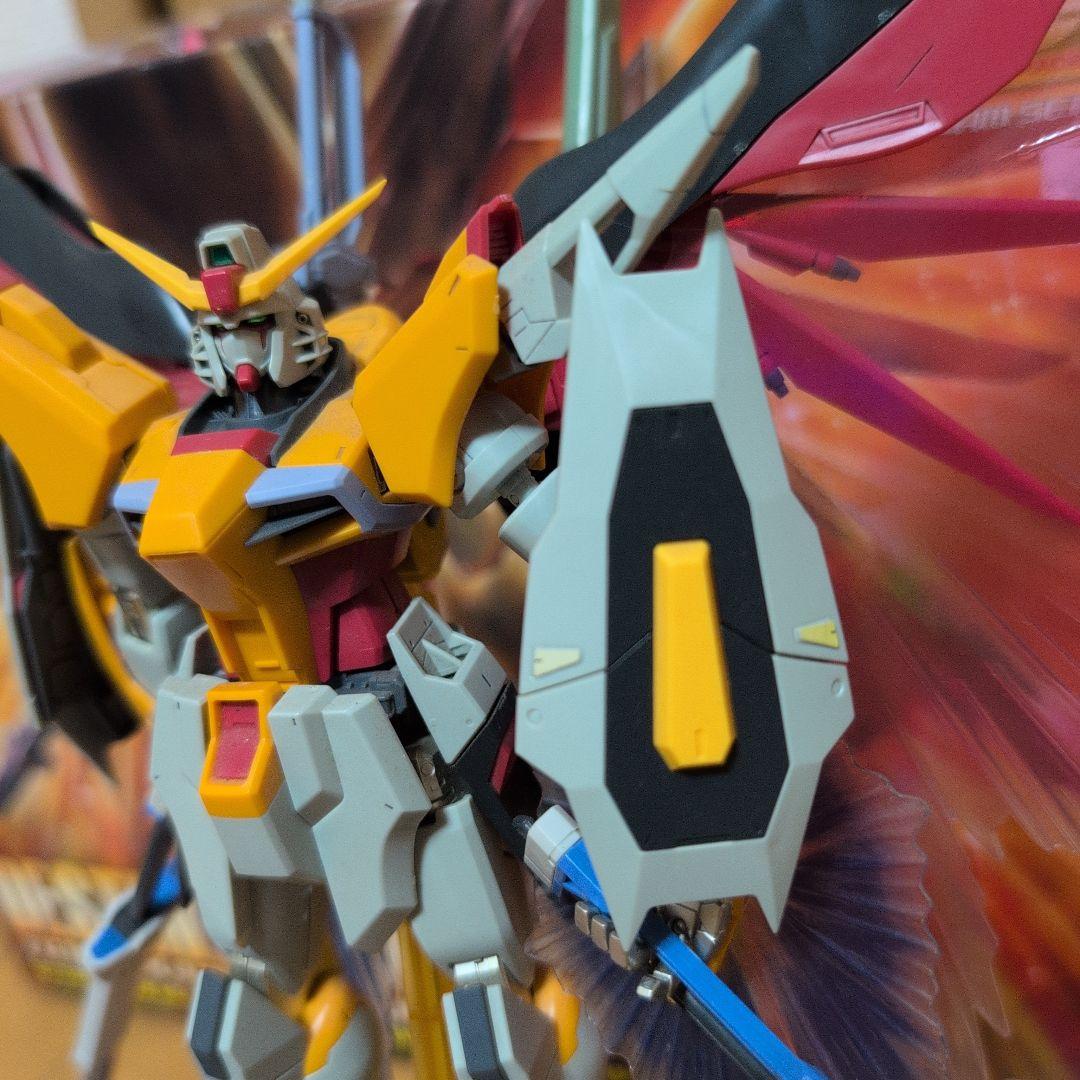 MGデスティニーガンダムハイネ専用機ミキシング＋デスティニーガンダムジャンク