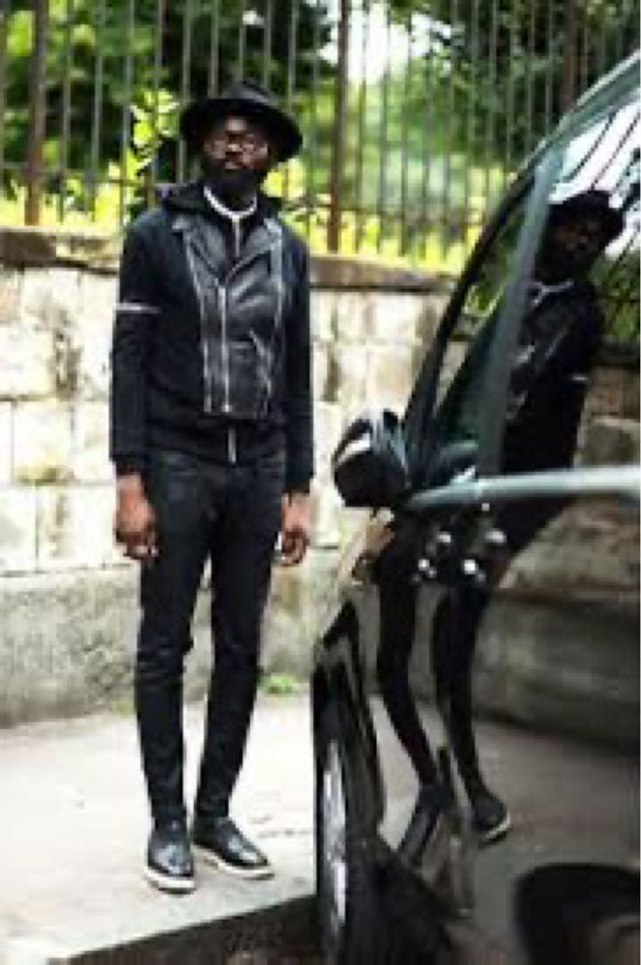 ク*ー様 art comes first ライダース パーカー ドッキング ac