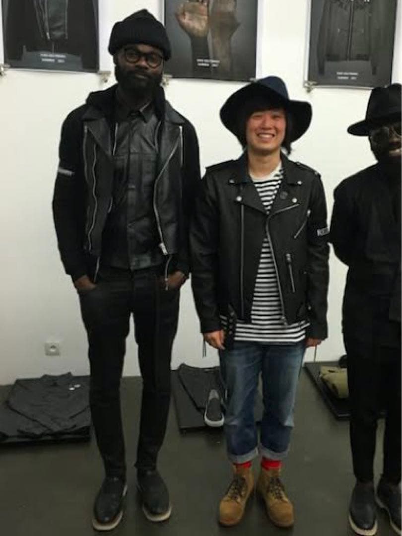 ク*ー様 art comes first ライダース パーカー ドッキング ac