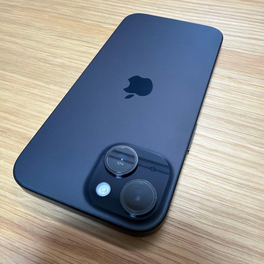 iPhone 15 ブラック 128GB バッテリー容量95% 付属品未使用