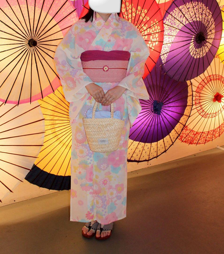 ふりふ 浴衣 4点セット ※美品