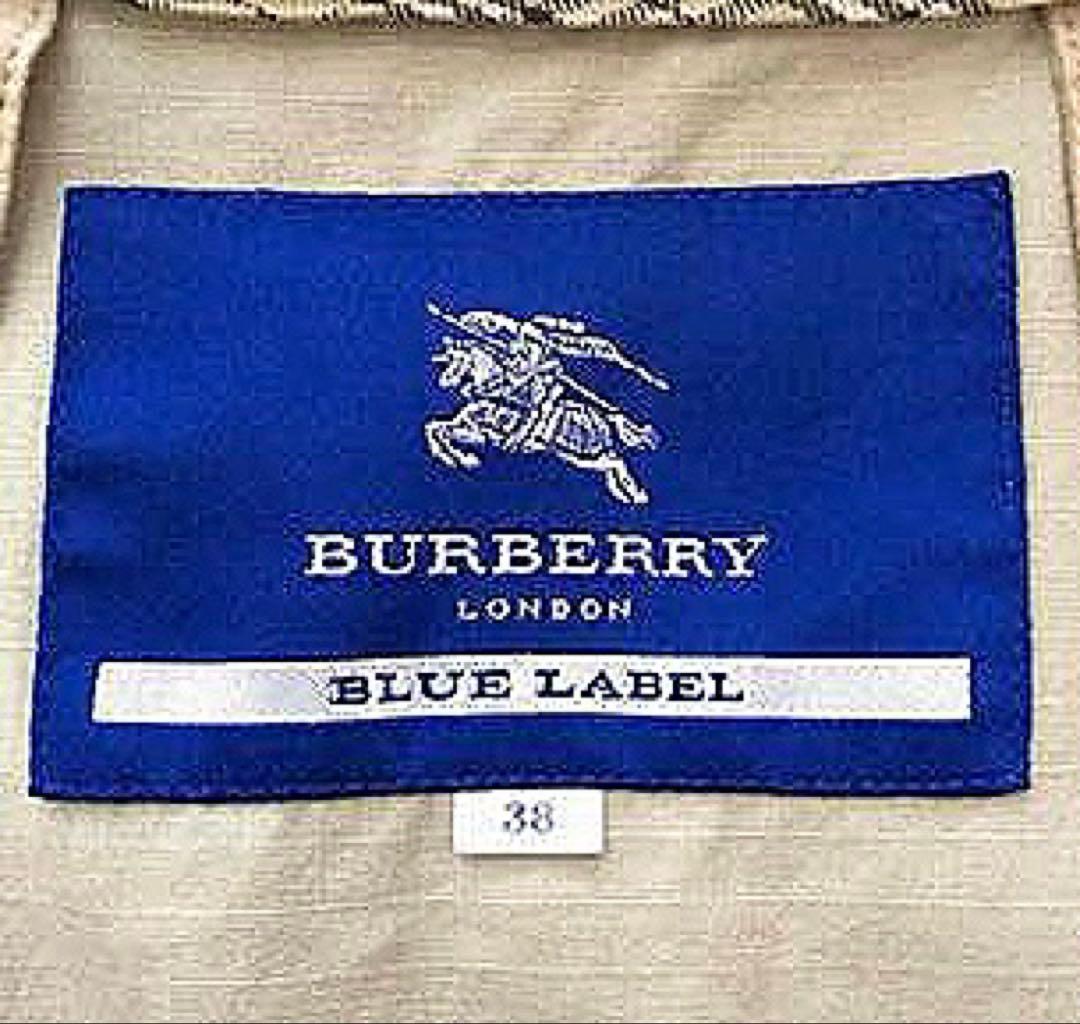 ままの☆ バーバリー ブルーレーベルの2WAYモッズコート　美品