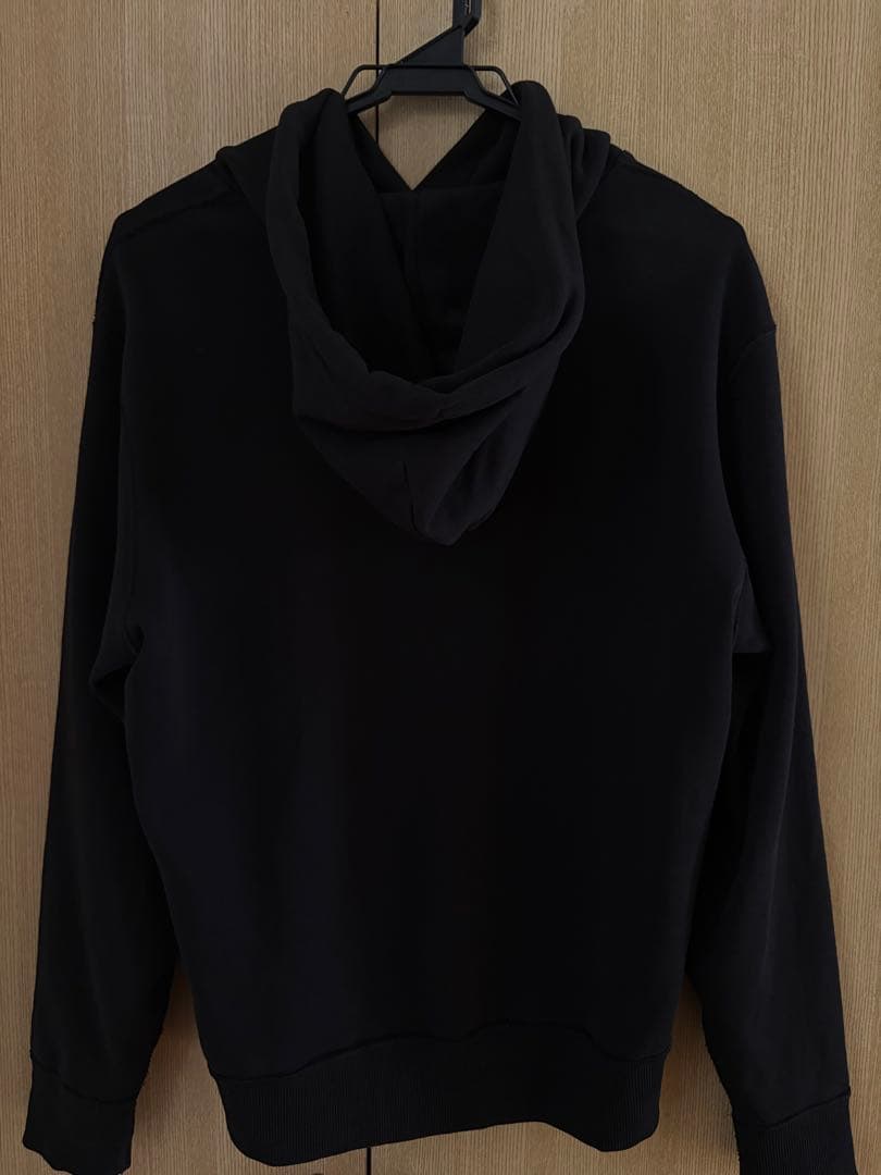 LACOSTE ブラック パーカー