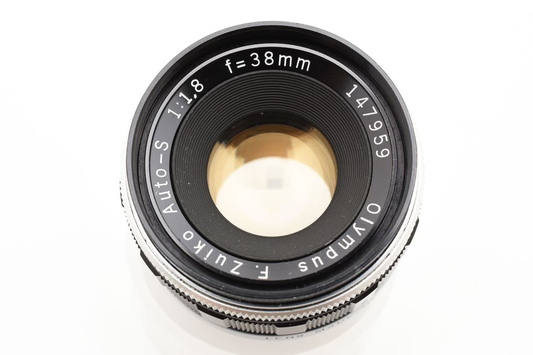 レンズ(単焦点) Olympus F.ZUIKO Auto-S 38mm F1.8 #8196
