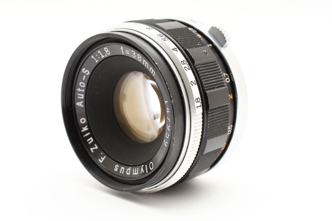 レンズ(単焦点) Olympus F.ZUIKO Auto-S 38mm F1.8 #8196