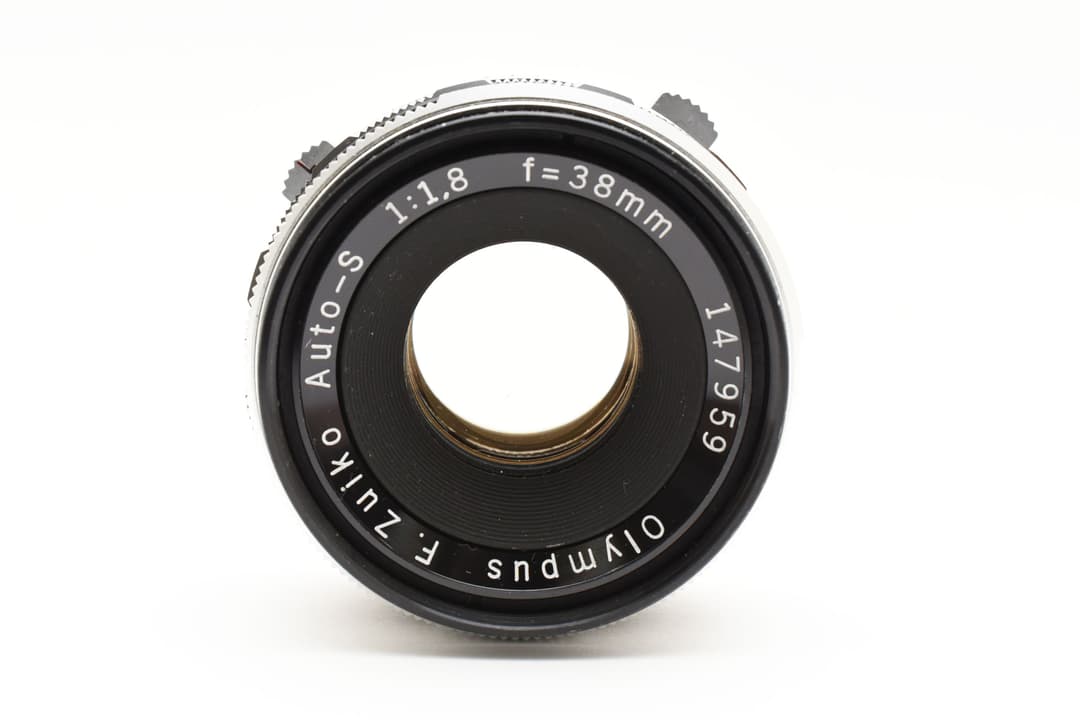 レンズ(単焦点) Olympus F.ZUIKO Auto-S 38mm F1.8 #8196