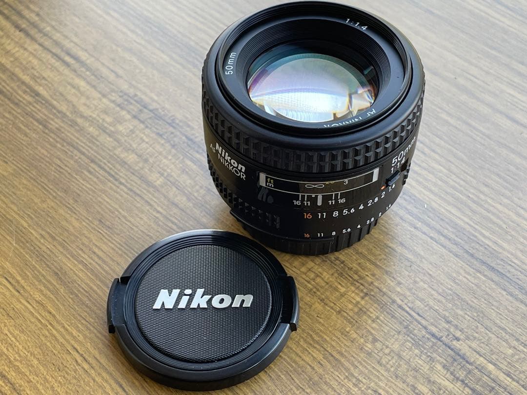 稀有美品 Nikon AF 50mm f/1.4D レンズ – 日本製