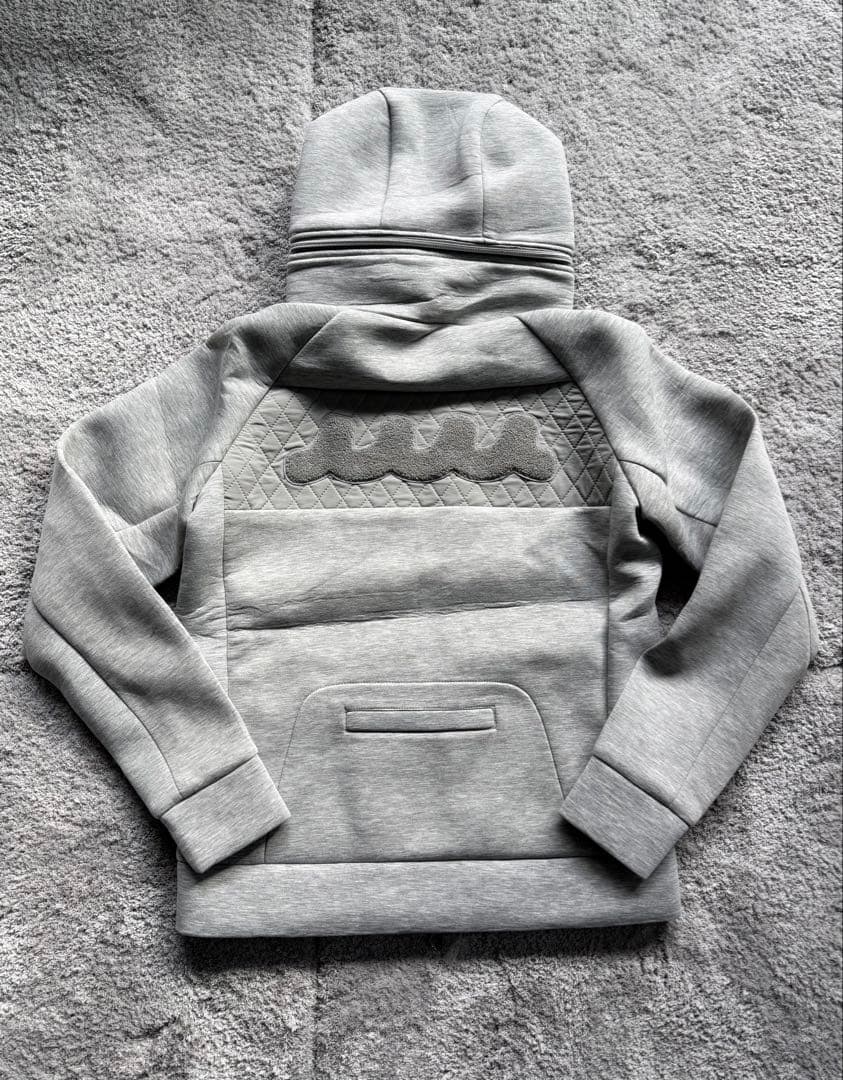 【新品】mutaMARINEボンディングパーカー　グレーMサイズ