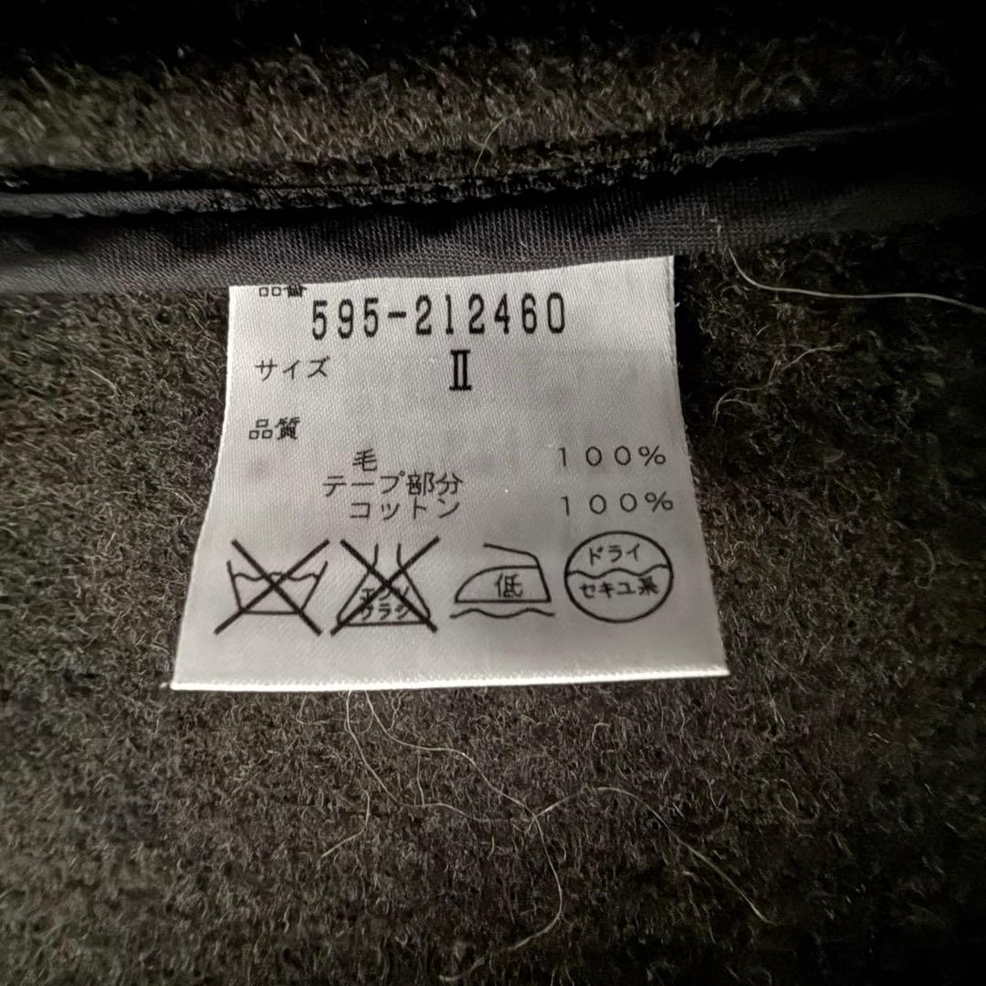 ほぼ未使用！ MHL. エムエイチエル ダッフルコート 2 カーキ ウール