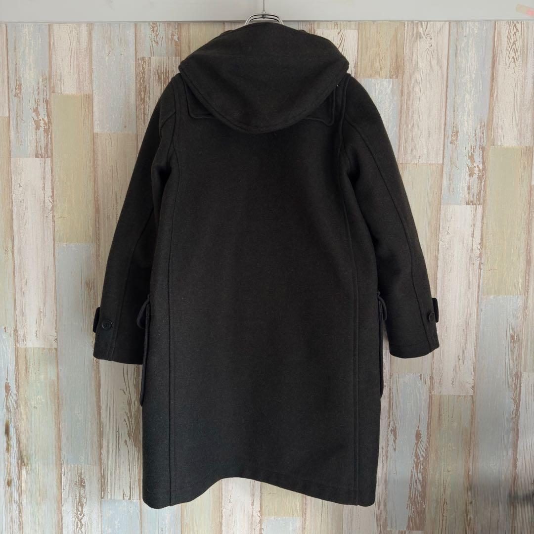 ほぼ未使用！ MHL. エムエイチエル ダッフルコート 2 カーキ ウール