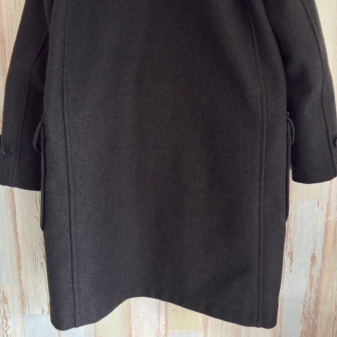 ほぼ未使用！ MHL. エムエイチエル ダッフルコート 2 カーキ ウール