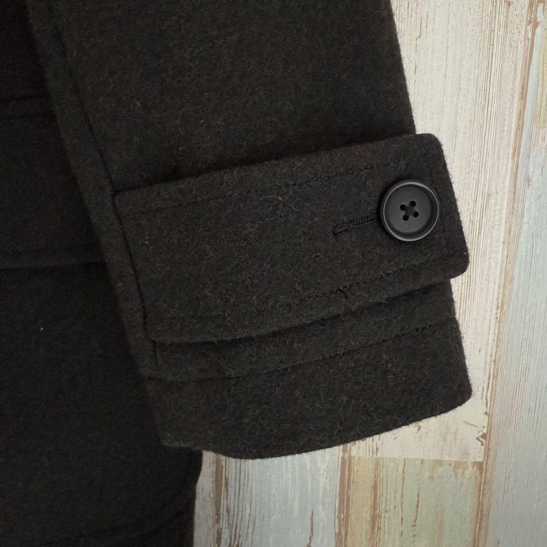 ほぼ未使用！ MHL. エムエイチエル ダッフルコート 2 カーキ ウール