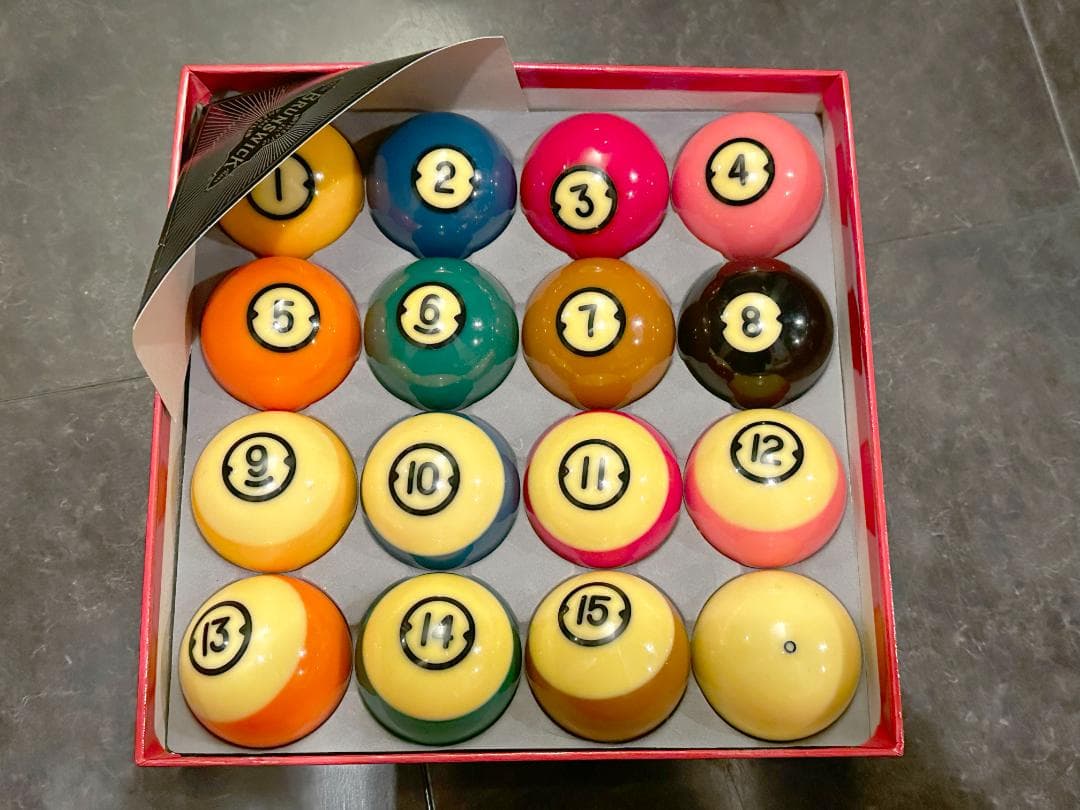 Brunswick Pocket Balls 16個セット ビリヤード ボール