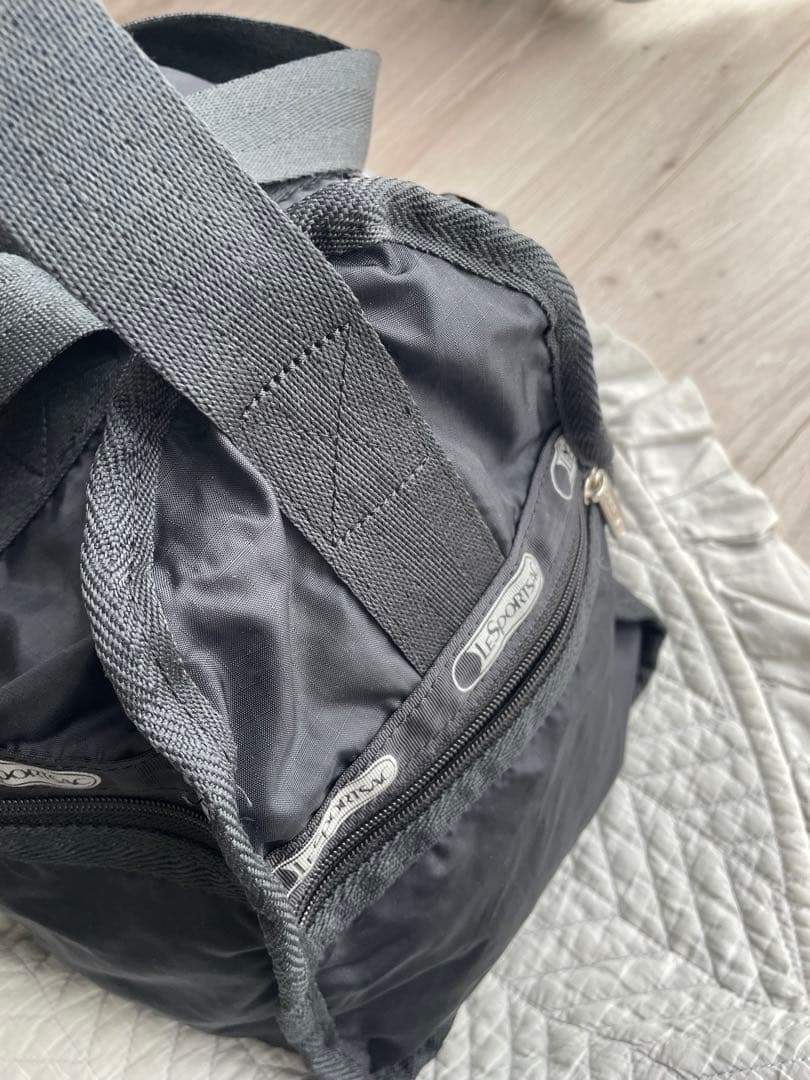 LeSportsac レスポートサック ボストン 2WAY ミディアム 黒