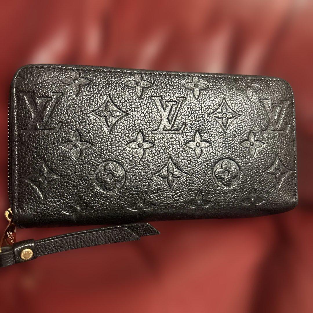 極美品！ルイヴィトン アンプラント ジッピーウォレット