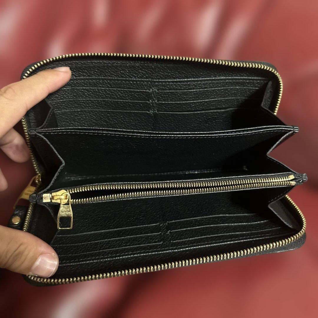 極美品！ルイヴィトン アンプラント ジッピーウォレット