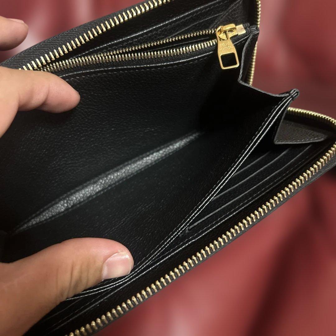 極美品！ルイヴィトン アンプラント ジッピーウォレット
