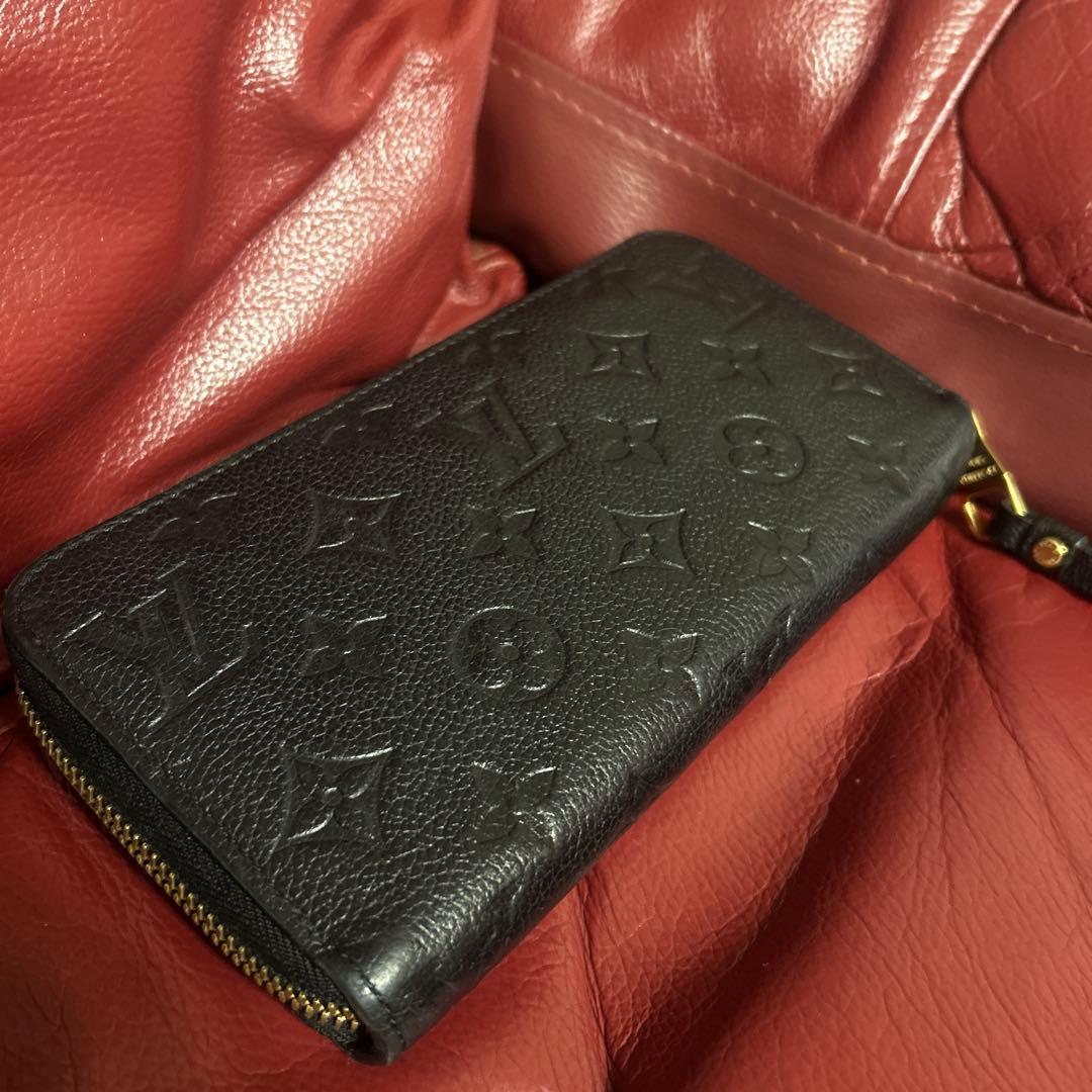 極美品！ルイヴィトン アンプラント ジッピーウォレット