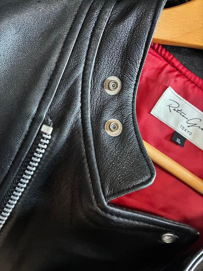 セミダブルライダースジャケット XL