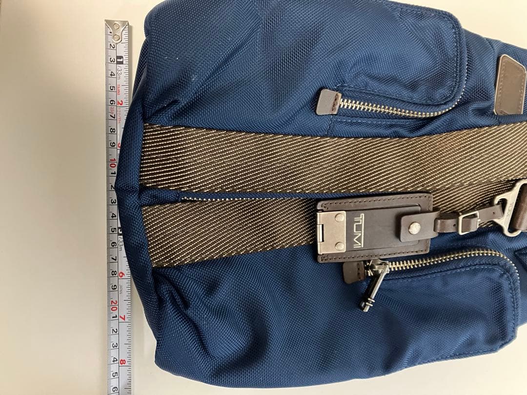 TUMI トゥミ ボディバッグ スリングバッグ ネイビー 【22318BTH】