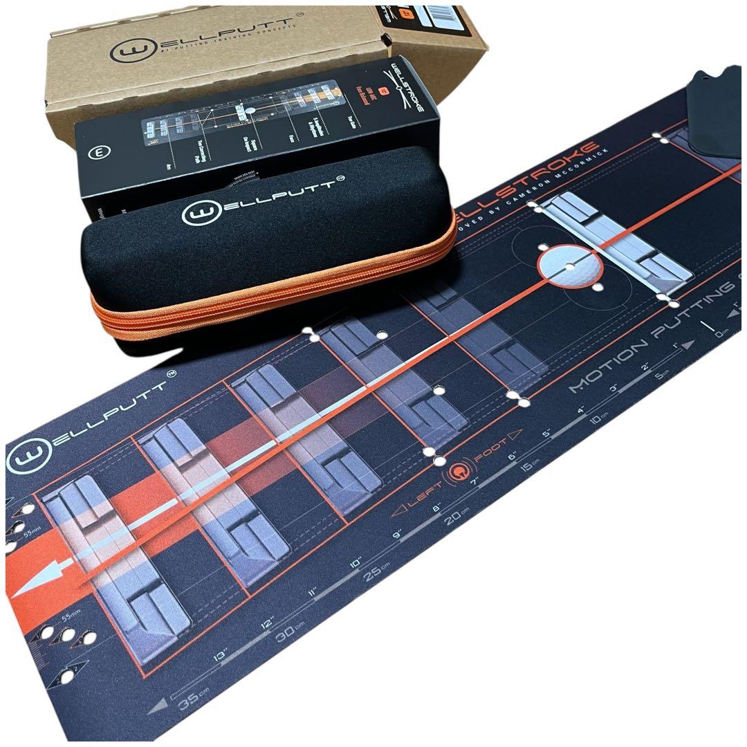 極美品 WELLSTROKE 12° RH パター練習 WELLPUTT ゴルフ