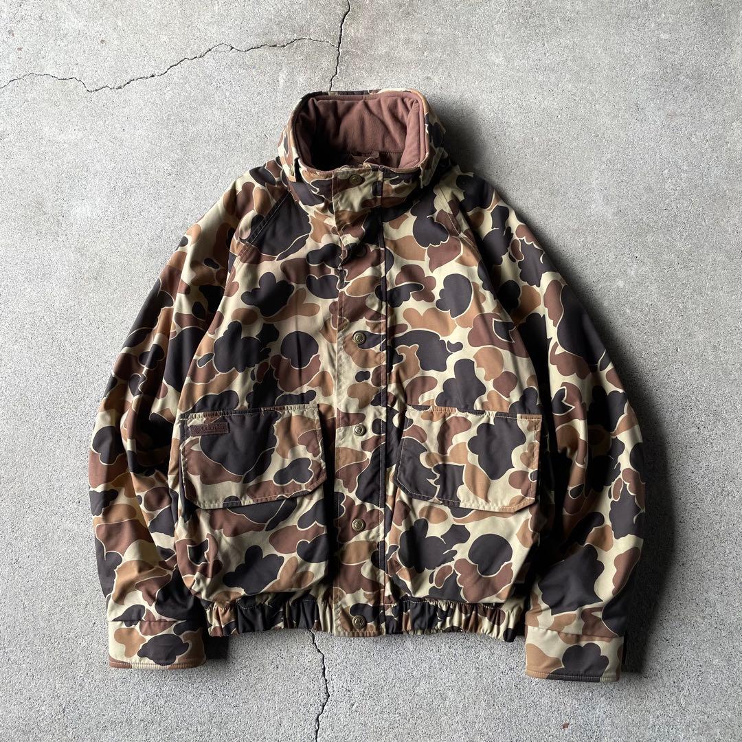 ジャケット・アウター 90s Columbia DuckHunter Camo ShellJacket