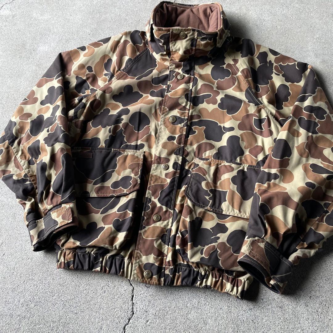 ジャケット・アウター 90s Columbia DuckHunter Camo ShellJacket
