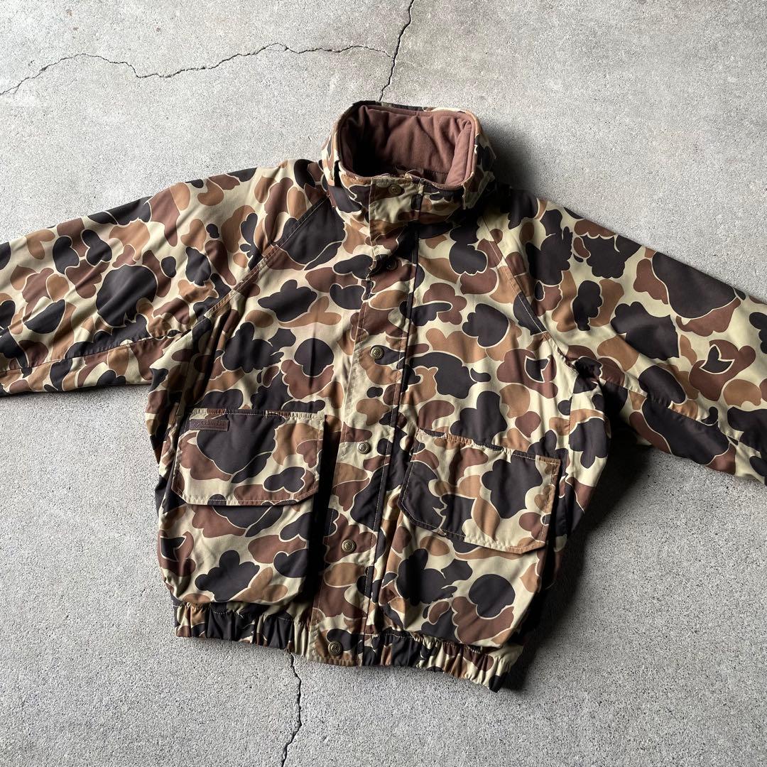 ジャケット・アウター 90s Columbia DuckHunter Camo ShellJacket