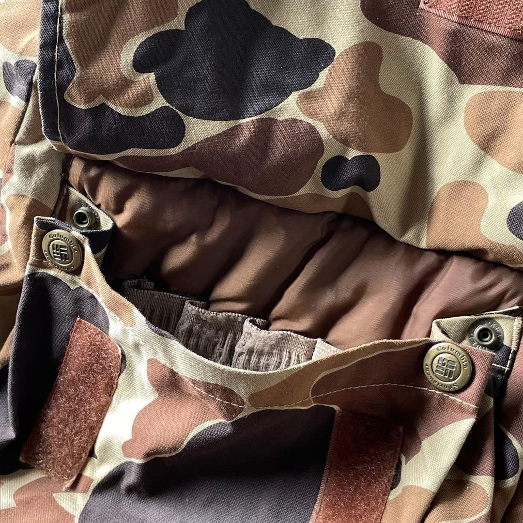 ジャケット・アウター 90s Columbia DuckHunter Camo ShellJacket