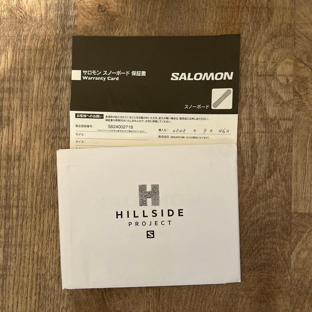 【美品】SALOMON HPS TAKAHARU NAKAI 161