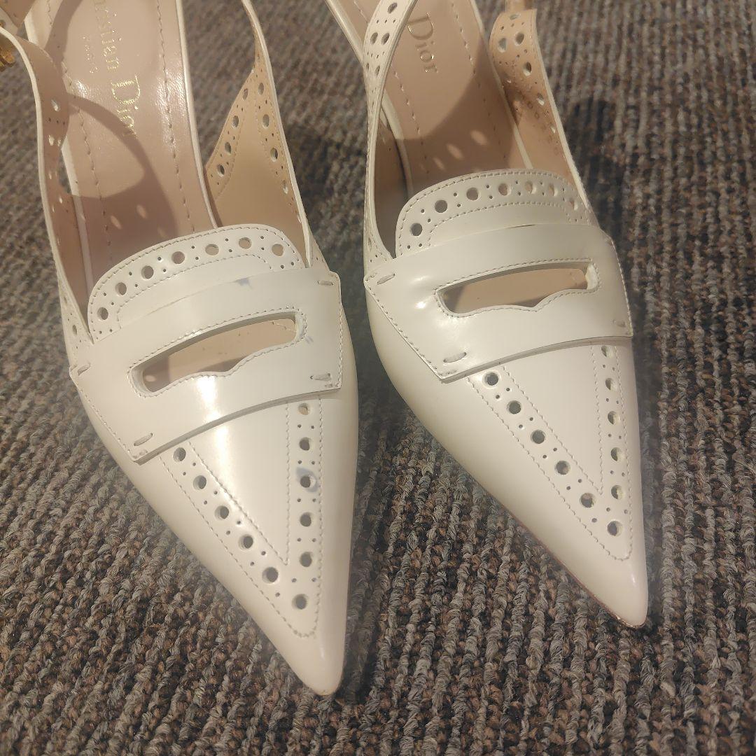 クリスチャンディオール　パンプス22.5