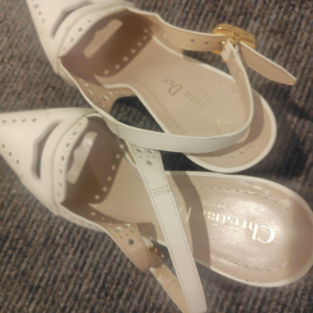 クリスチャンディオール　パンプス22.5