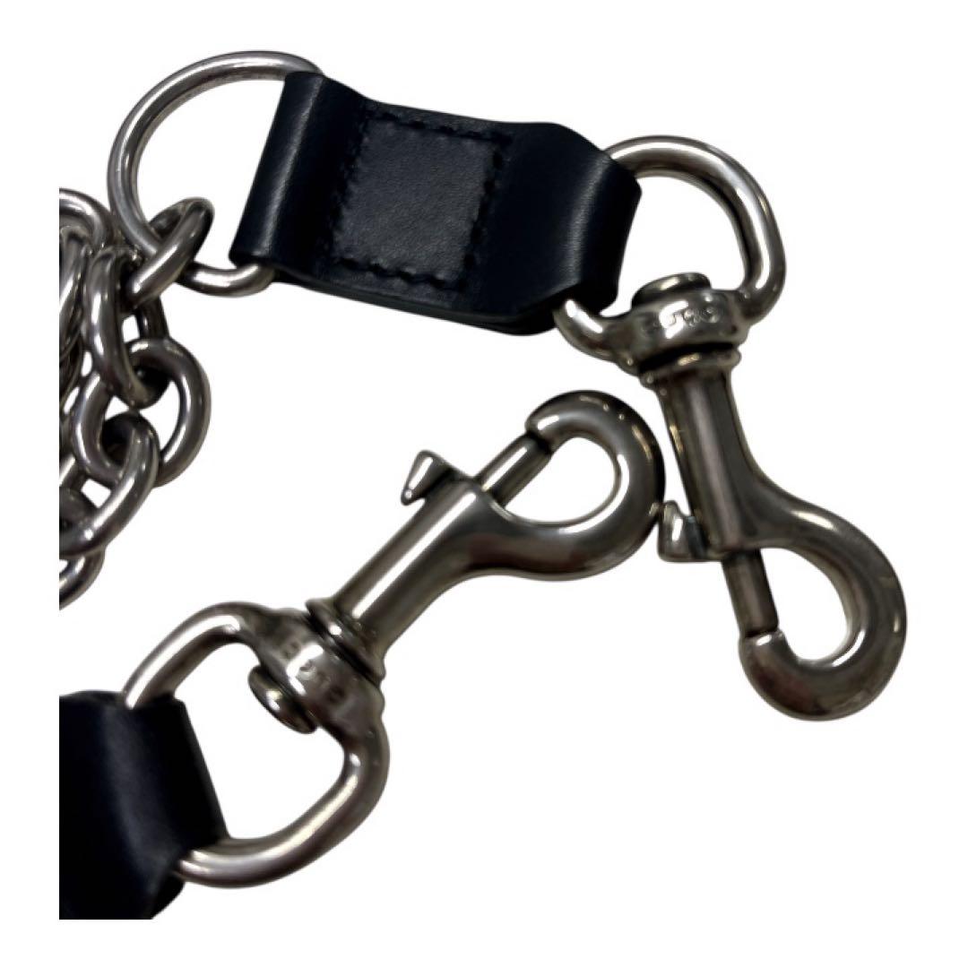 GUCCI ウォレットチェーン　シルバー