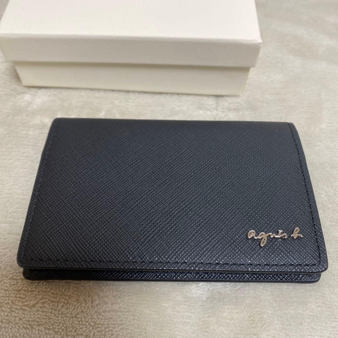 【美品】agnès b. アニエスベー　カードケースMH18-06