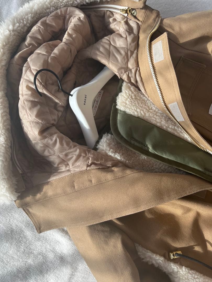 本物・sacai x Carhartt WIP Canvas Parka