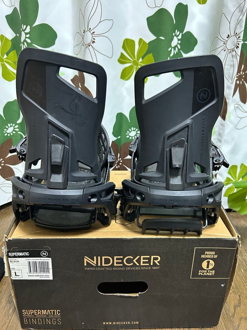 中古品　Nidecker Supermatic ビンディング L