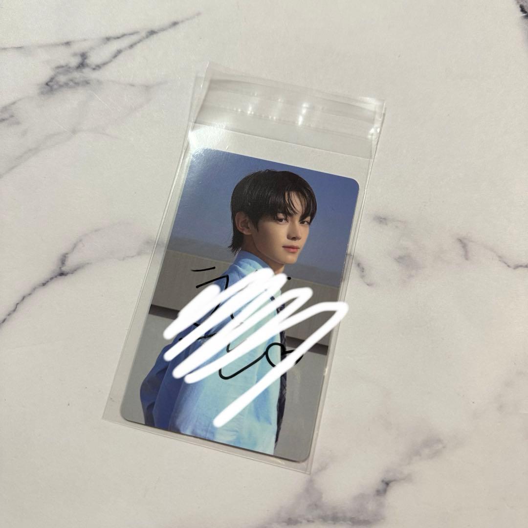 TWS weverse 来日特典 ラキドロ 直筆 サイン入り トレカ ハンジン