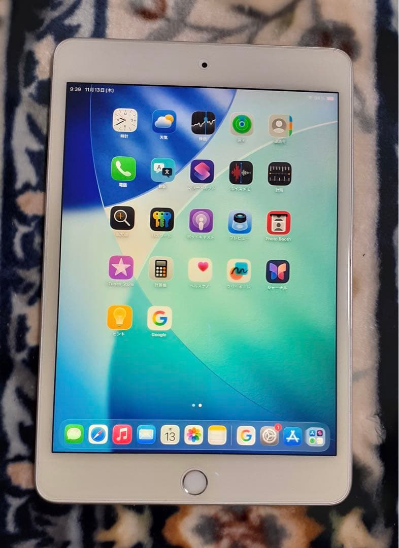 iPad mini 5 256GB Wi-Fi + cellular シルバー