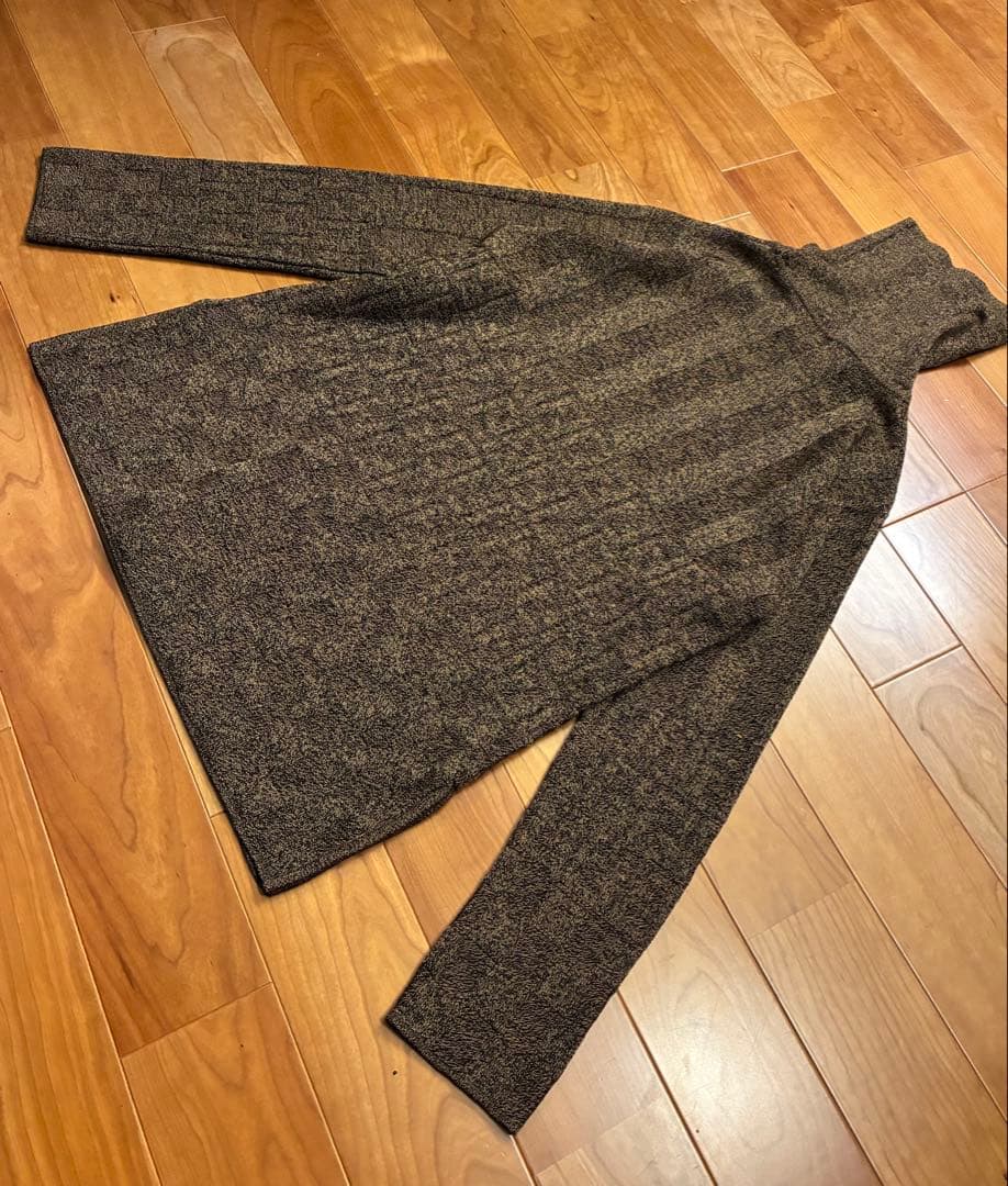 FENDI　フェンディ　イタリア製　タートルネック　ニット　総柄　ズッカ柄　M