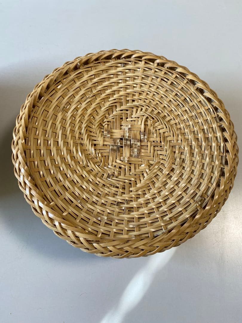 【ハンドメイド】10枚組　国産竹使用・職人手作り 竹ざる（油抜き竹使用)