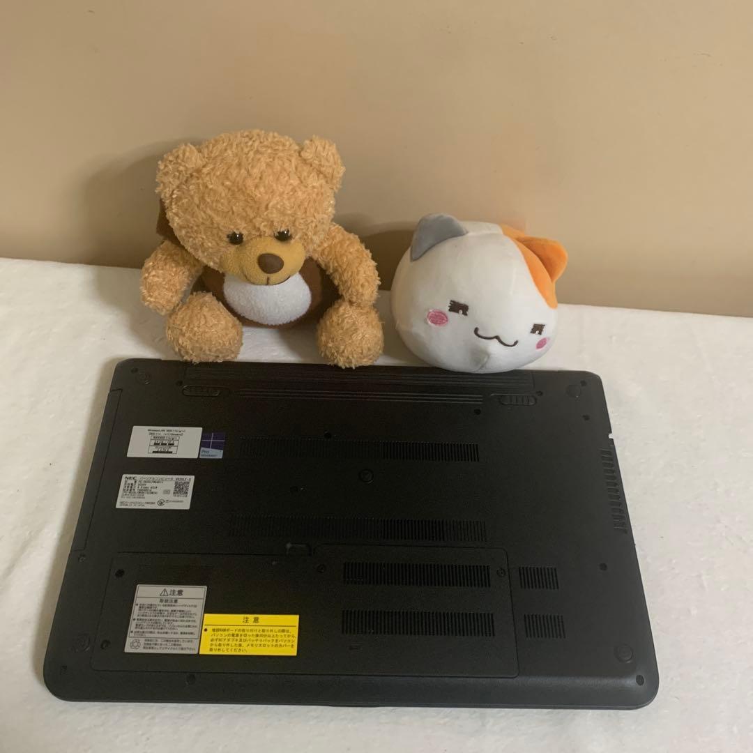 NEC ノートPC i3/8GB/SSD 120GB/office2024