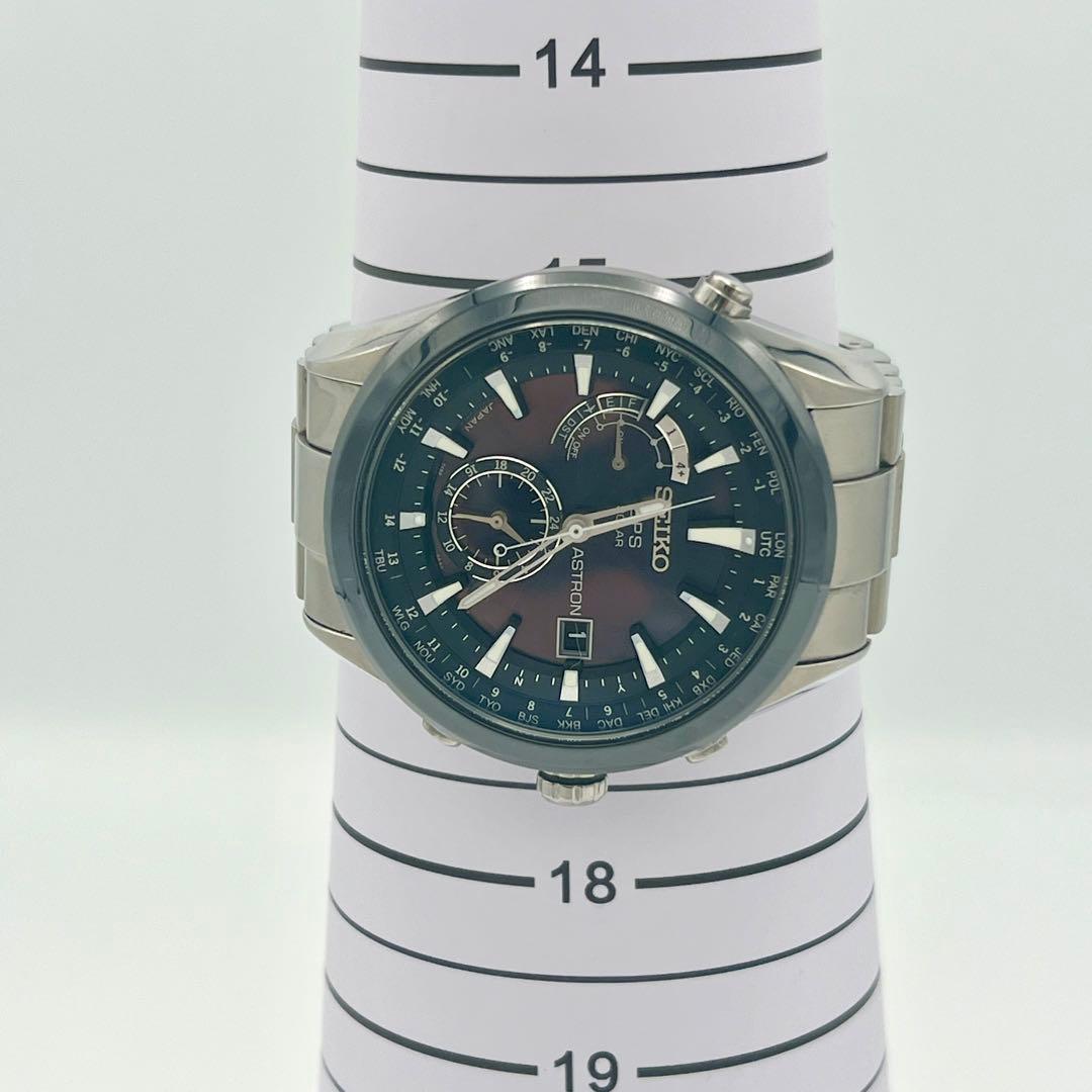 SEIKO ASTRON GPS Solar 黒　メンズ　時計