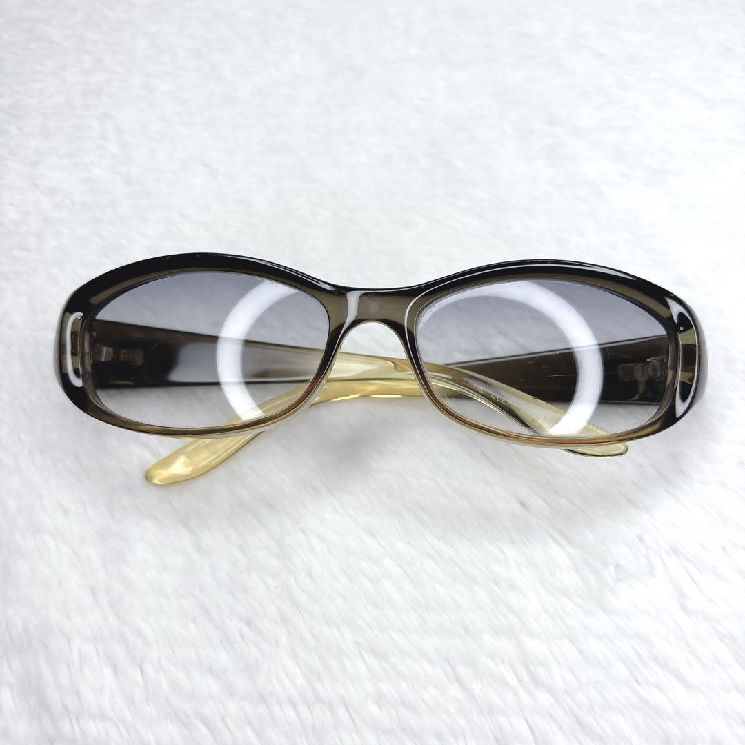 GUCCI グッチ GG2456 クリアフレーム　グラデーション　サングラス