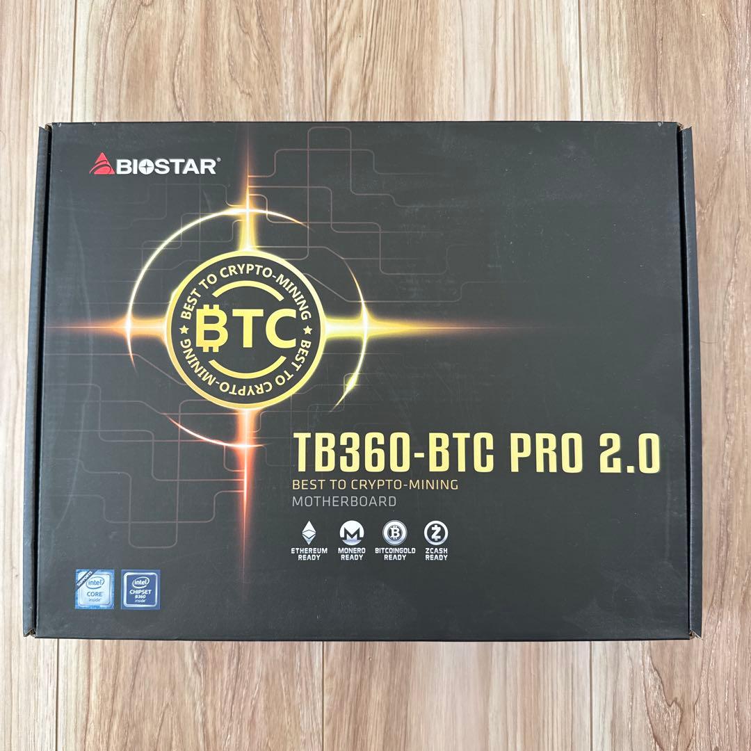 【めいさん専用】【新品未開封】BIOSTAR TB360-BTC PRO 2.0