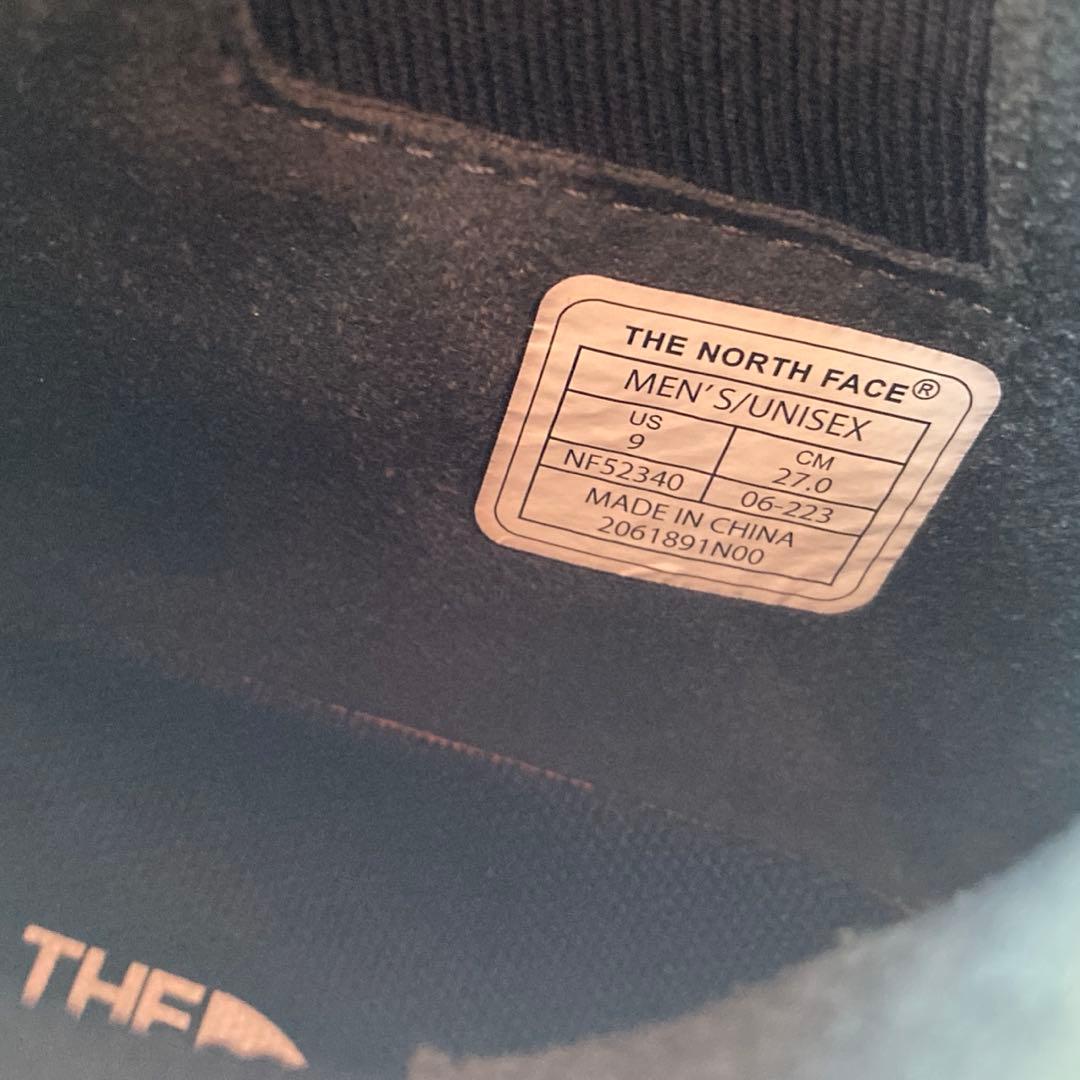 未使用に近い　ノースフェイス ベロシティニット　ゴアテックス　ブラック　箱付き