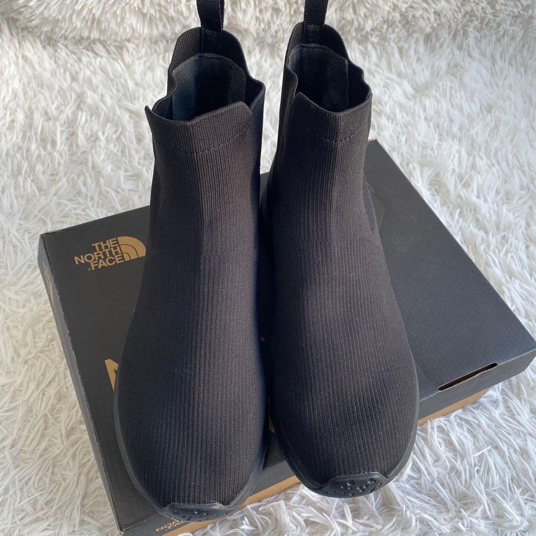 未使用に近い　ノースフェイス ベロシティニット　ゴアテックス　ブラック　箱付き