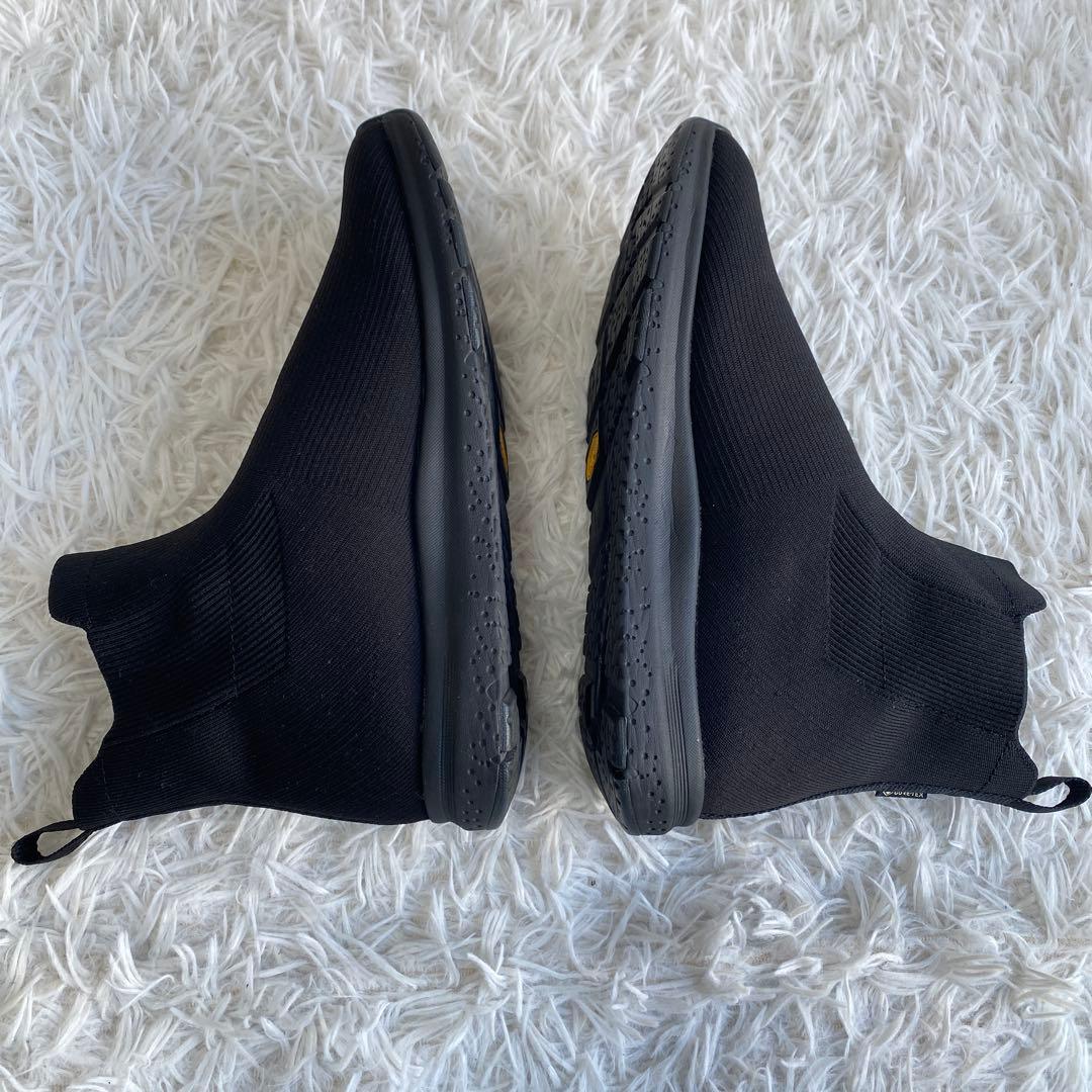 未使用に近い　ノースフェイス ベロシティニット　ゴアテックス　ブラック　箱付き