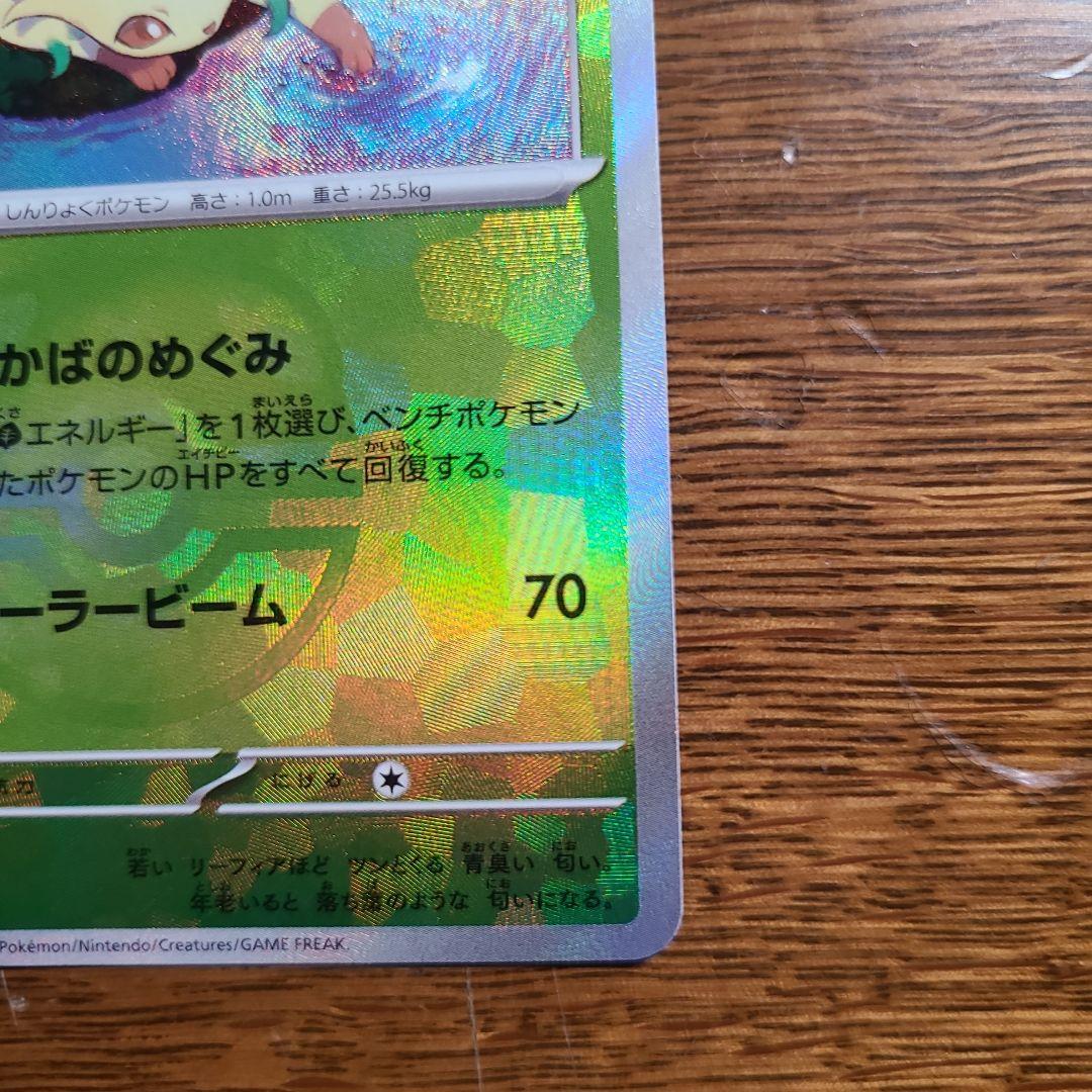 リザードンex SAR リーフィアマスターボールミラー　リーフィアex sar