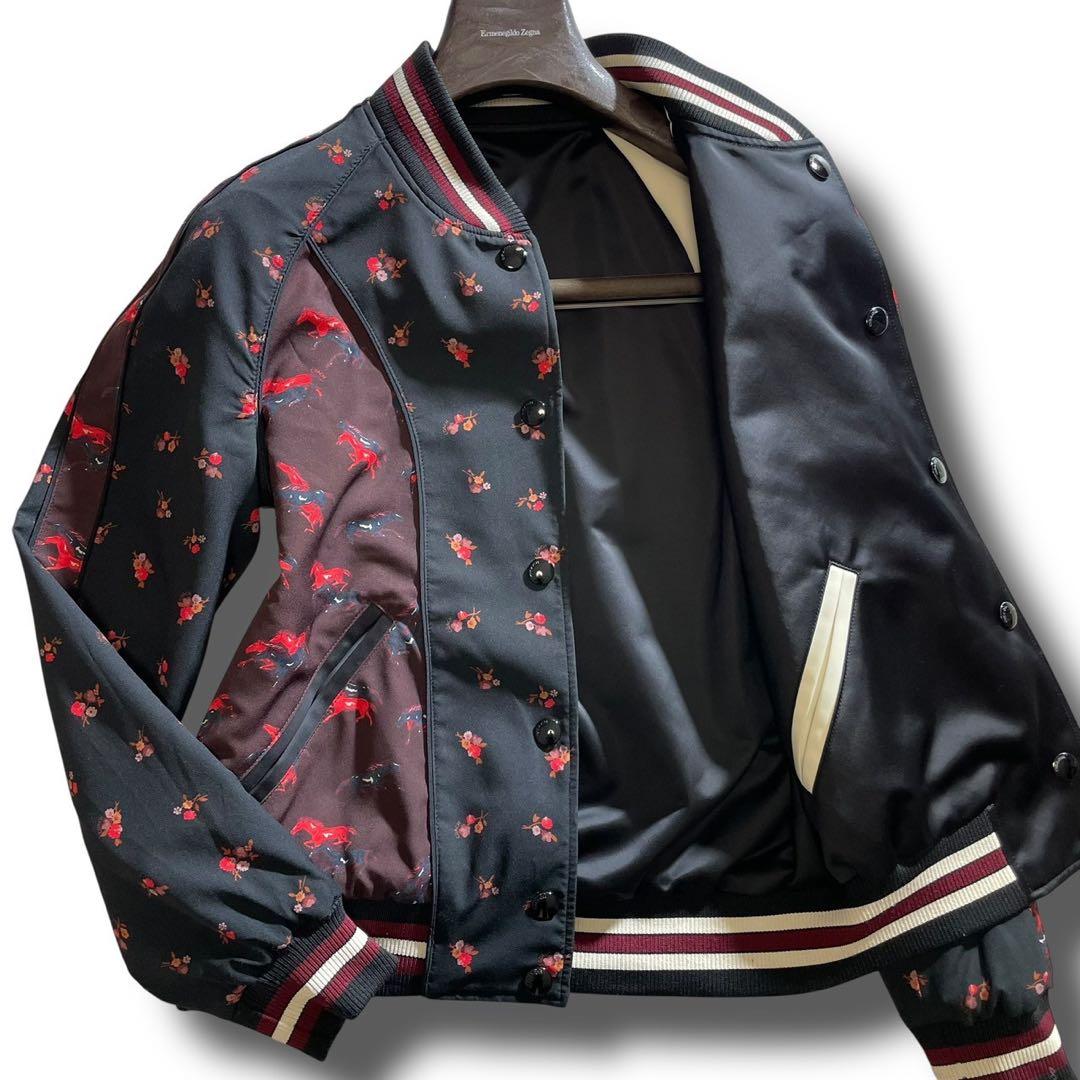 ✨️未使用級✨️COACH コーチ レディースリバーシブル スカジャン 刺繍